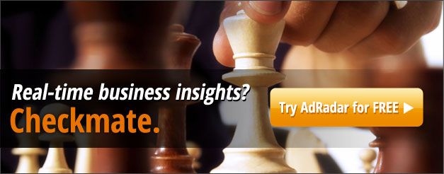 Real-time business insights? Checkmate. Try AdRadar for Free