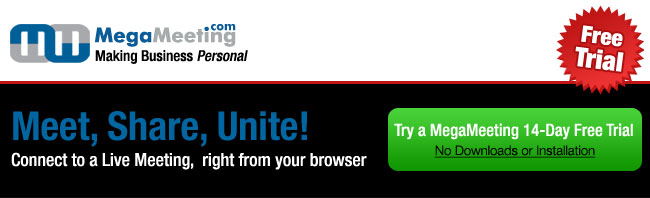 Try MegaMeeting Pro Free Trial