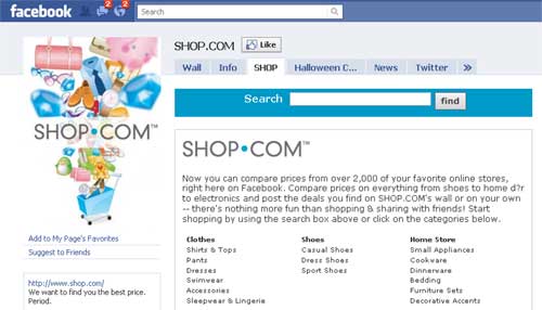 Shop-Facebook