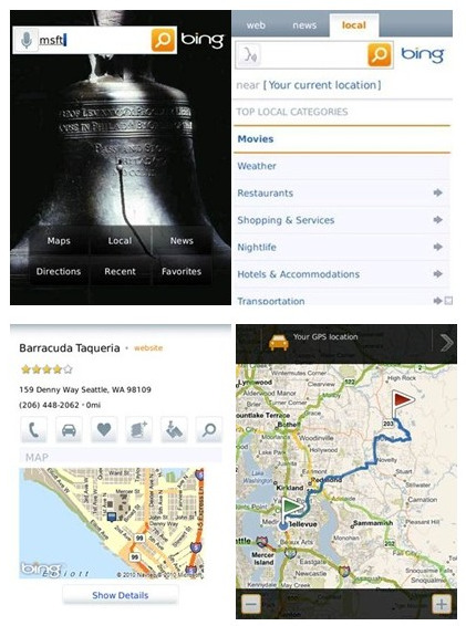 Bing for Mobile for BlackBerry