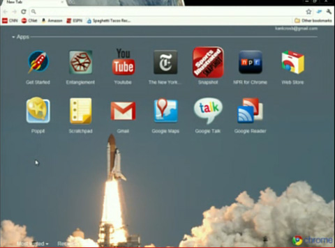 What Chrome OS looks like