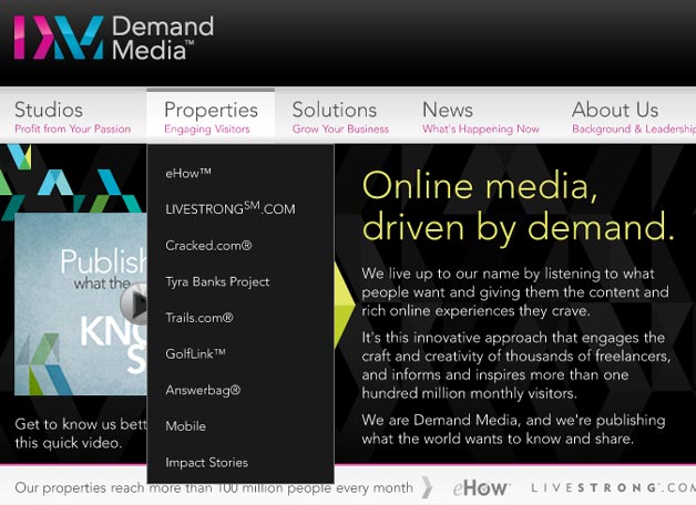 Demand Media Properties