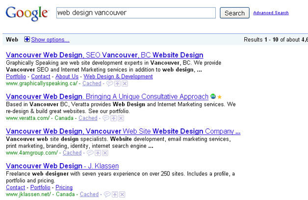 Web Design Vancouver
