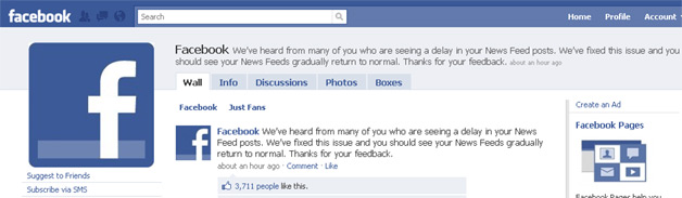 Facebook Fixes Feed