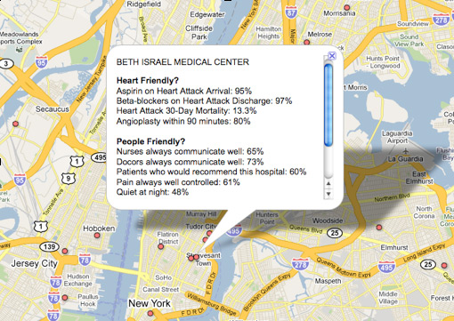 Google Health Map