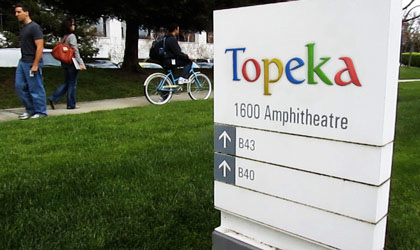 Google changes name to Topeka for April Fools