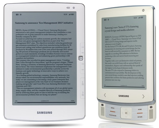 Samsung Ereaders