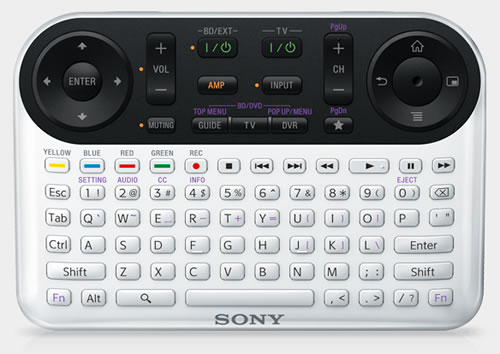 Sony's Internet TV with Google TV remote