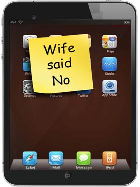 Wife Said No Note Said to Be Sent to Apple with iPad 2 Return