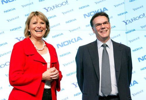 Yahoo and Nokia announce partnership