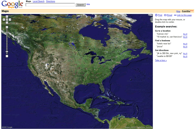 google maps satellite 2000