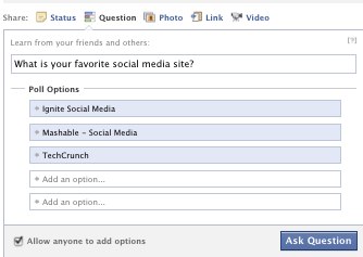 Facebook Questions step 2